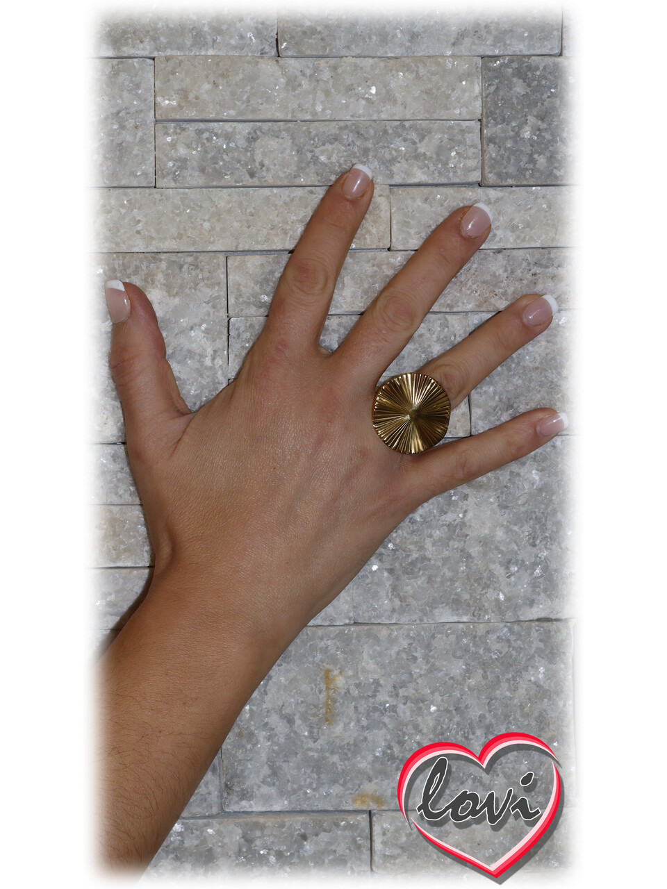 Anillo Plisado